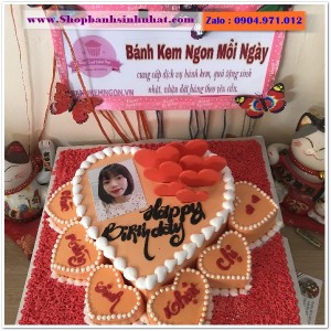Bánh Sinh Nhật In Hình Ảnh - H474